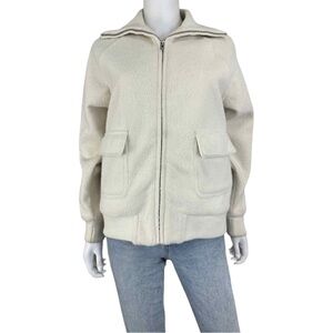 joie Cream Fleece Jacket Size S
